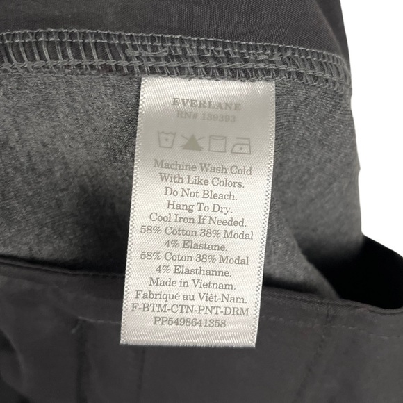 EVERLANE The Dream Pant High Waist Ankle Cropped Pants - Picture 9 of 11